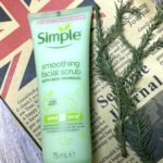 simple smoothing facial scrub