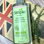 simple soothing facial toner