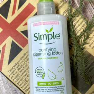simple purifying cleansing lotion