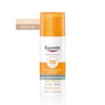 Eucerin oil control tinted sunblock واقي شمس يوسيرين للبشرة الدهنية بلون