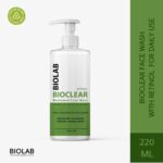 Biolab bioclear face wash with retinol