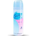 secret baby powder spray