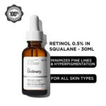 the ordinary retinol 0.5% in squalane serum