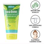 tea tree blackhead clearing facial scrub