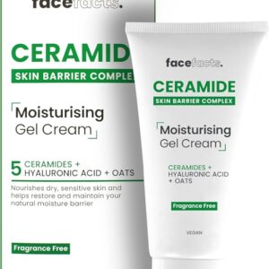 كريم جل مرطب بالسيراميد من فيس فاكتس | Face Facts Moisturiser Gel Cream with Ceramide 50 ml