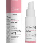 skin 401 sunblock pink tone up spf50 50ml | واقي شمس من سكن 401 معادل للون البشرة spf50